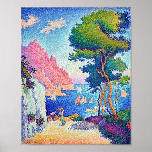 Capo di Noli, Signac Poster (Voorkant)
