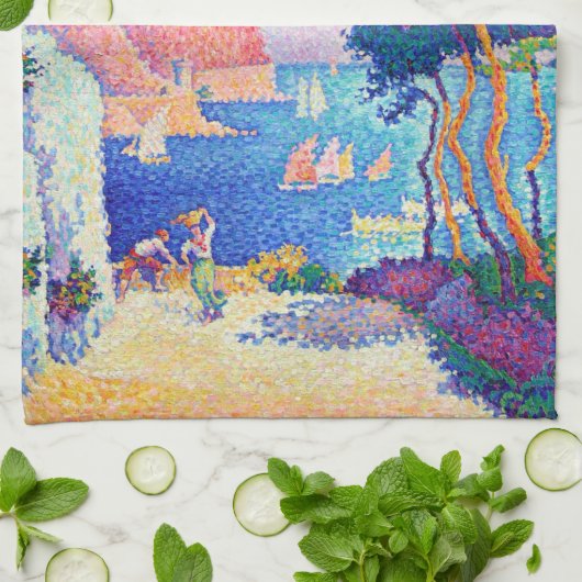 Capo di Noli, Signac Theedoek (Gevouwen)