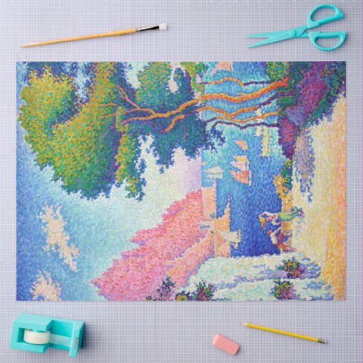 Capo di Noli, Signac Tissuepapier (Craft)