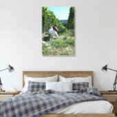 Capo von Oppenheim, Jack Russell Terrier, Dog Canvas Afdruk (Insitu (Slaapkamer))