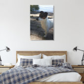Capo von Oppenheim, Jack Russell Terrier, Dog Canvas Afdruk (Insitu (Slaapkamer))