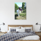 Capo von Oppenheim, Jack Russell Terrier, Dog Canvas Afdruk (Insitu (Slaapkamer))