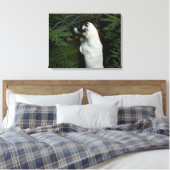 Capo von Oppenheim, Jack Russell Terrier Dog Canvas Afdruk (Insitu (Slaapkamer))