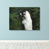 Capo von Oppenheim, Jack Russell Terrier Dog Canvas Afdruk (Insitu (Houten vloer))