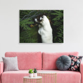 Capo von Oppenheim, Jack Russell Terrier Dog Canvas Afdruk (Insitu (Woonkamer))