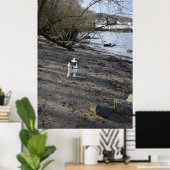 Capo von Oppenheim, Jack Russell Terrier dog Poster (Thuiskantoor)