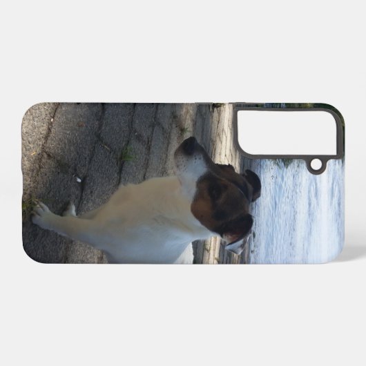 Capo von Oppenheim, Jack Russell Terrier Dog Samsung Galaxy Hoesje (Achterkant horizontaal)