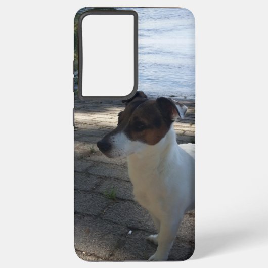 Capo von Oppenheim, Jack Russell Terrier Dog Samsung Galaxy Hoesje (Achterkant)