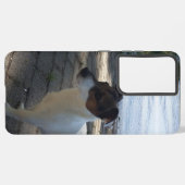 Capo von Oppenheim, Jack Russell Terrier Dog Samsung Galaxy Hoesje (Linkerkant)