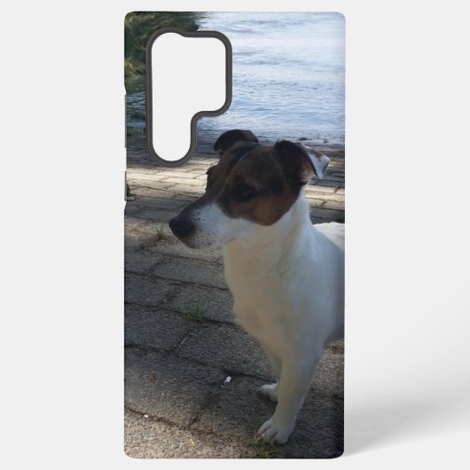 Capo von Oppenheim, Jack Russell Terrier Dog Samsung Galaxy Hoesje (Achterkant)