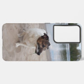 Capo von Oppenheim, Jack Russell Terrier Dog Samsung Galaxy Hoesje (Achterkant horizontaal)