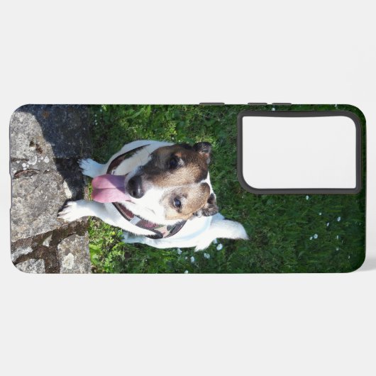 Capo von Oppenheim, Jack Russell Terrier Dog Samsung Galaxy Hoesje (Achterkant horizontaal)
