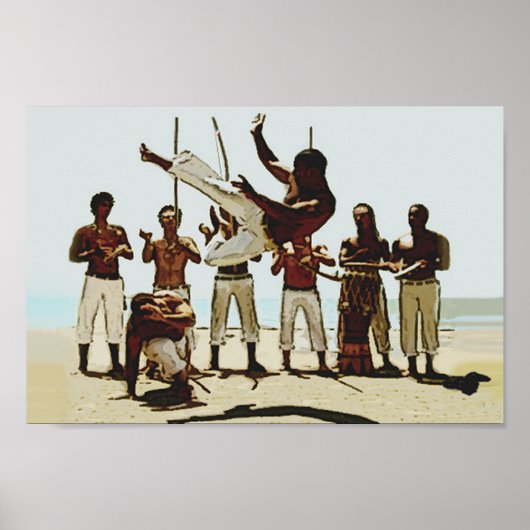 CAPOEIRA BAHIA 01 POSTER (Voorkant)