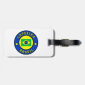 Capoeira Brasil Bagagelabel (Achterkant horizontaal)