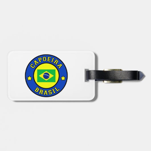 Capoeira Brasil Bagagelabel (Achterkant horizontaal)