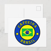 Capoeira Brasil Briefkaart (Voorkant / Achterkant)