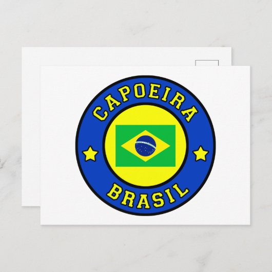 Capoeira Brasil Briefkaart (Voorkant / Achterkant)