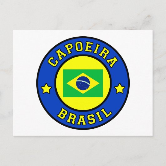 Capoeira Brasil Briefkaart (Voorkant)