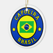 Capoeira Brasil Keramisch Ornament (Links)