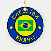 Capoeira Brasil Keramisch Ornament (Achterkant)