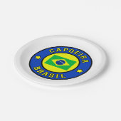 Capoeira Brasil Papieren Bordje (Gekanteld)