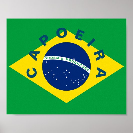 Capoeira Brasil Poster (Voorkant)