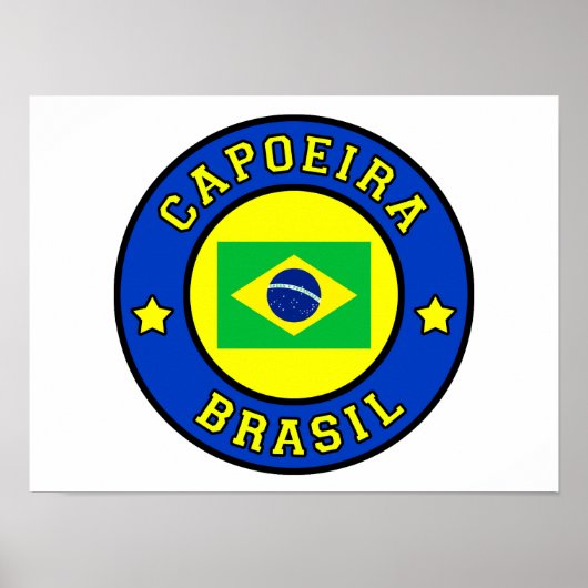 Capoeira Brasil Poster (Voorkant)