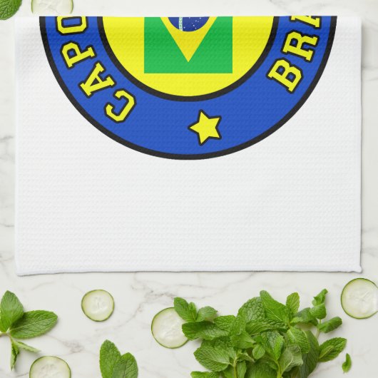 Capoeira Brasil Theedoek (Gevouwen)