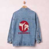 Capoeira Brazil Dancer Martial Training Athlete 1 Denim Jacket (Hangar)
