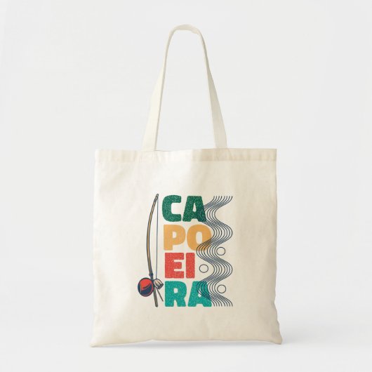 Capoeira Braziliaanse Vechtkunst Tote Bag (Voorkant)
