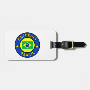 Capoeira Brazilië Bagagelabel