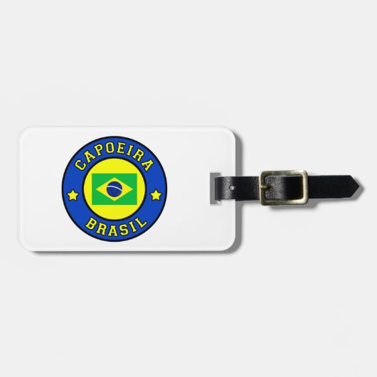 Capoeira Brazilië Bagagelabel (Voorkant horizontaal)