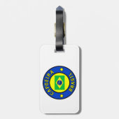 Capoeira Brazilië Bagagelabel (Achterkant verticaal)