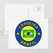 Capoeira Briefkaart (Voorkant / Achterkant)