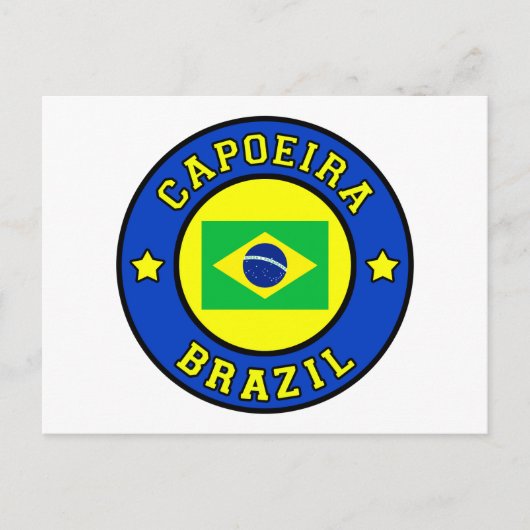 Capoeira Briefkaart (Voorkant)