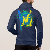 Capoeira Canavial hoodie mannen (Achterkant)