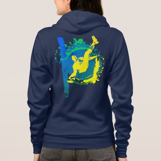 Capoeira Canavial Hoodie vrouwen (Achterkant)