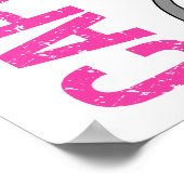 Capoeira Chick Poster (Hoek)