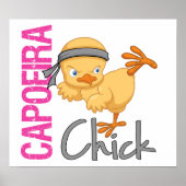 Capoeira Chick Poster (Voorkant)
