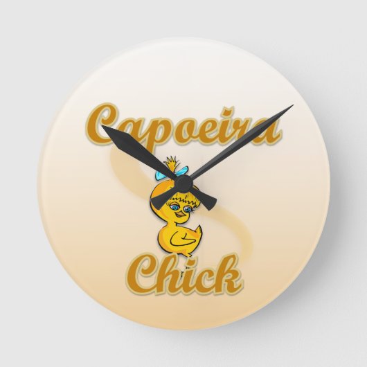 Capoeira Chick Ronde Klok (Voorkant)