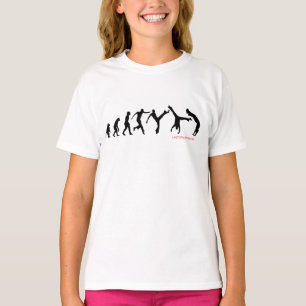 Capoeira-evolutie T-shirt