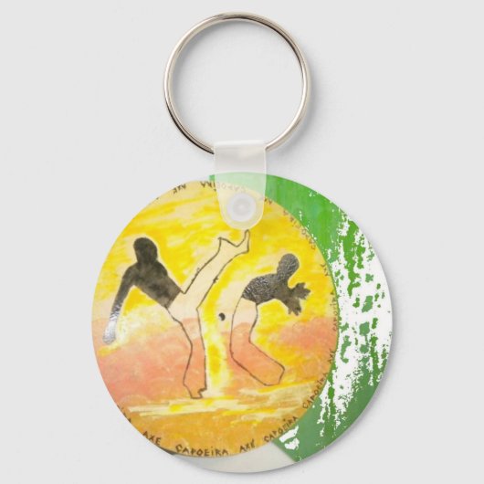capoeira ginga ax sleutelhanger (Voorkant)