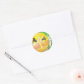 Capoeira ginga bijl sticker (Envelop)