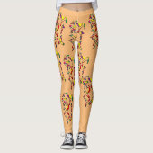 capoeira ginga sokken teenslippers leggings (Voorkant)