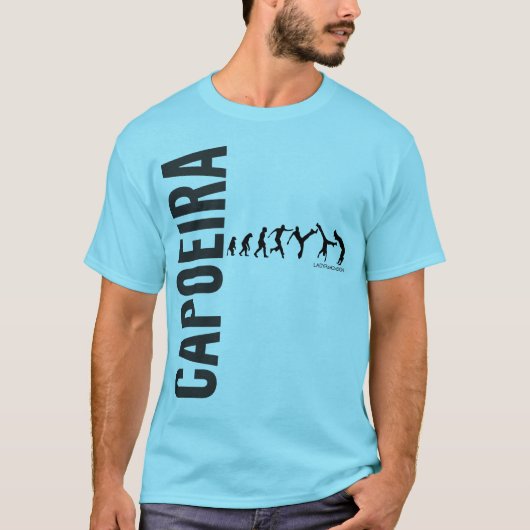 Capoeira groen t-shirt (Voorkant)
