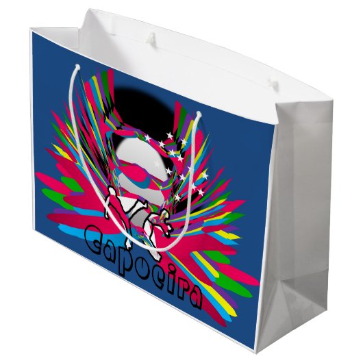 capoeira groot cadeauzakje (Achterkant Gekanteld)