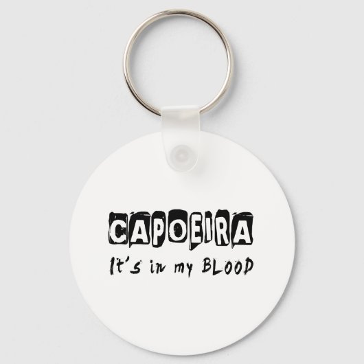 Capoeira Het zit in mijn bloed Sleutelhanger (Voorkant)
