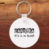 Capoeira Het zit in mijn bloed Sleutelhanger (Voorkant)