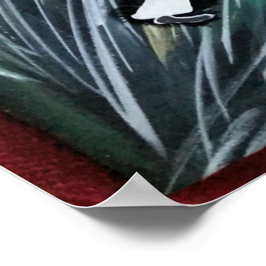 capoeira jogo mma dans ginga liefdescadeau poster (Hoek)