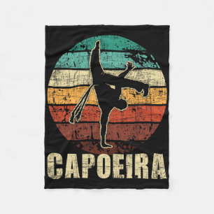 Capoeira - Kickboksen Braziliaanse Vechtkunst Mma  Fleece Deken